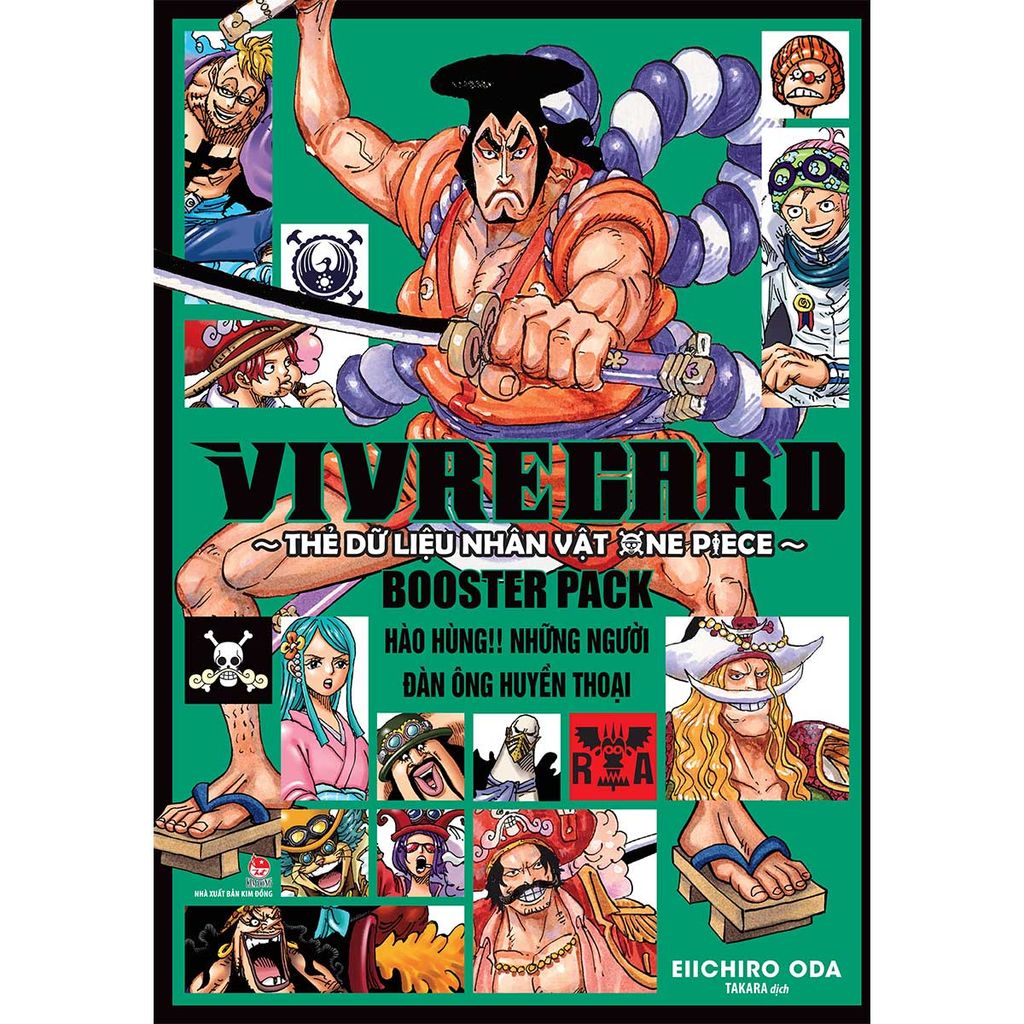 Vivre Card - Thẻ Dữ Liệu Nhân Vật One Piece - Hào Hùng!! Những Người Đàn Ông Huyền Thoại