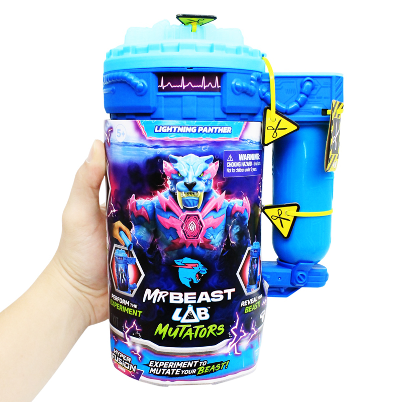 Mrbeast Lab Đồ Chơi Buồng Đột Biến Mrbeast Lab: Quái Thú Báo Sấm Sét 25007