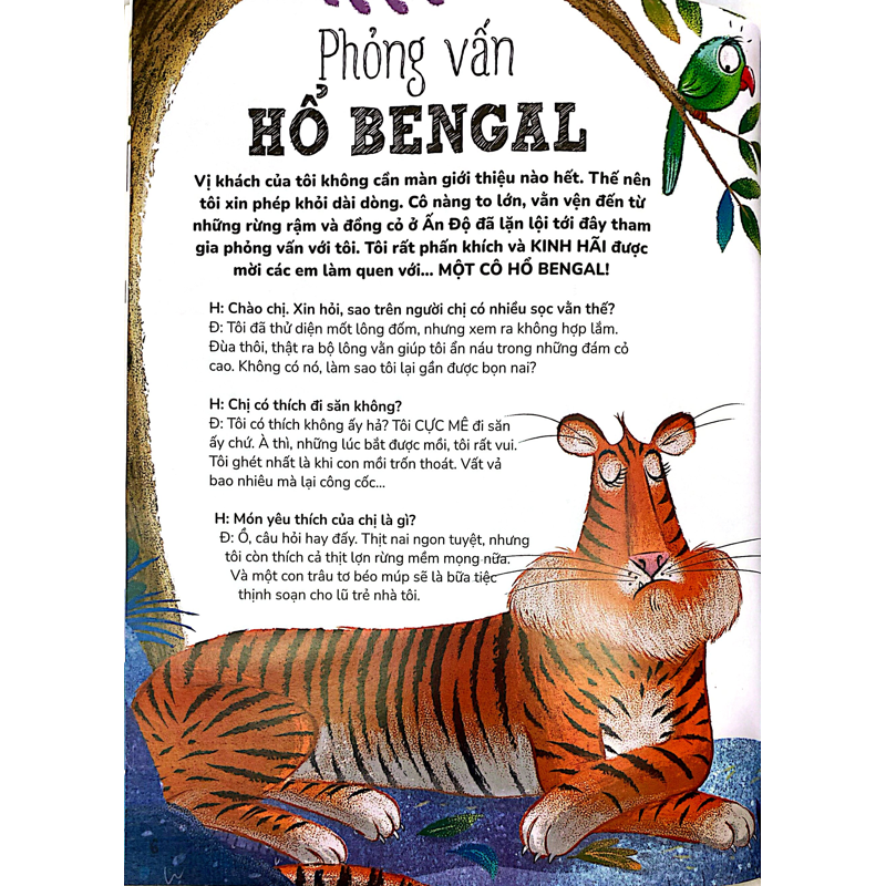 Phỏng Vấn Hổ Bengal Và Một Số Loài Thú Có Móng Vuốt Khác
