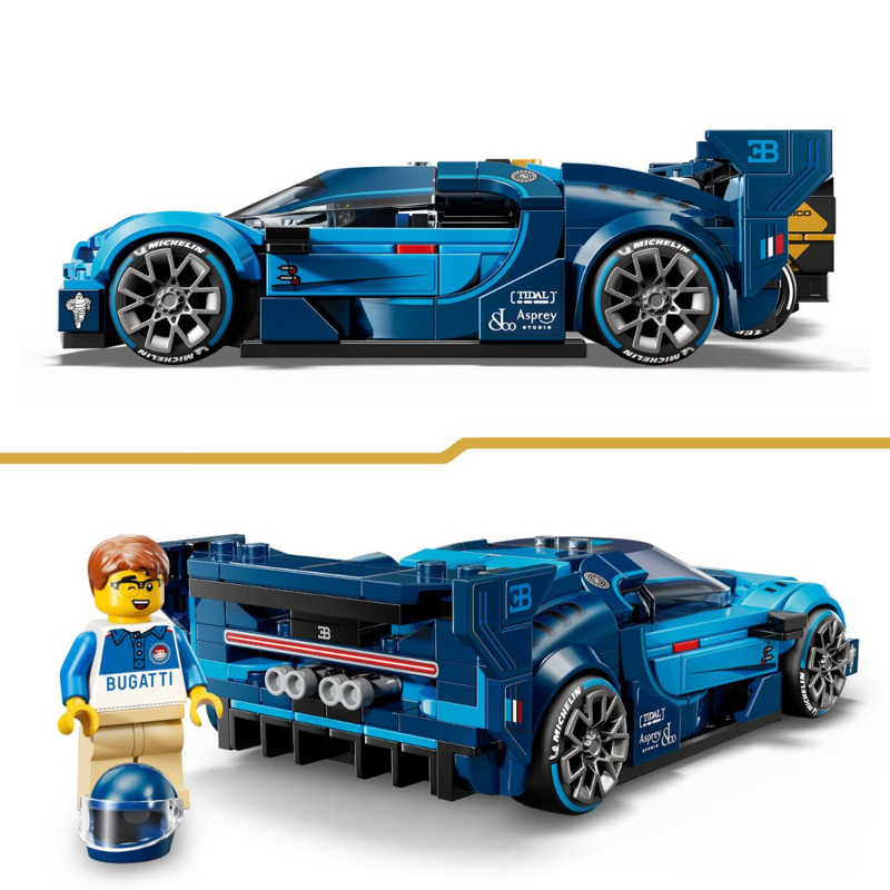 Lego Speed Champions Đồ Chơi Lắp Ráp Siêu Xe Bugatti Vision Gt 77253