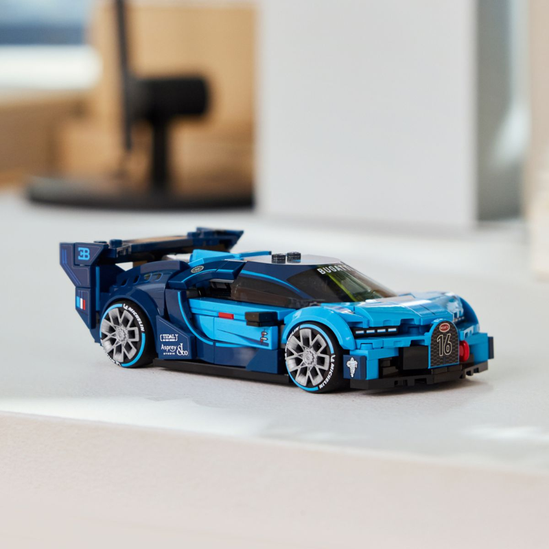 Lego Speed Champions Đồ Chơi Lắp Ráp Siêu Xe Bugatti Vision Gt 77253