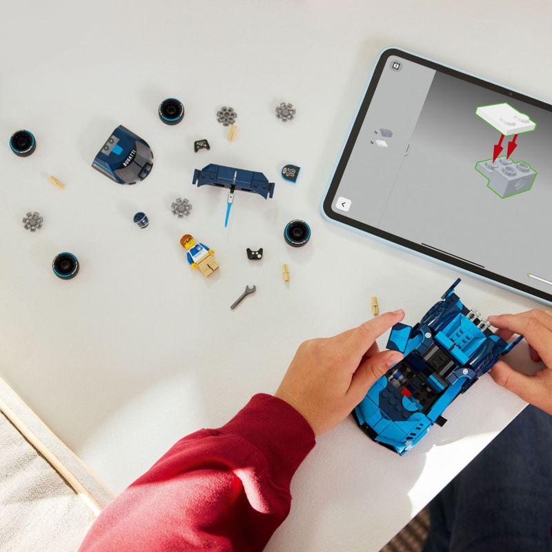 Lego Speed Champions Đồ Chơi Lắp Ráp Siêu Xe Bugatti Vision Gt 77253