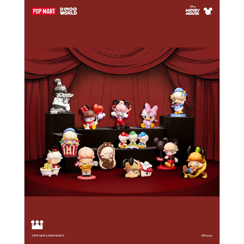 Pop Mart - Mô Hình Dimoo World × Disney Series Figures (Giao mẫu ngẫu nhiên)