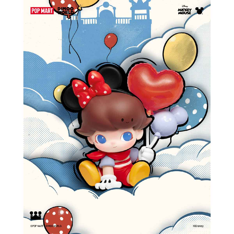 Pop Mart - Mô Hình Dimoo World × Disney Series Figures (Giao mẫu ngẫu nhiên)