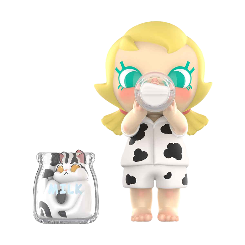 Pop Mart - Mô Hình Baby Molly & Baby Tabby Series Figures (Giao mẫu ngẫu nhiên)
