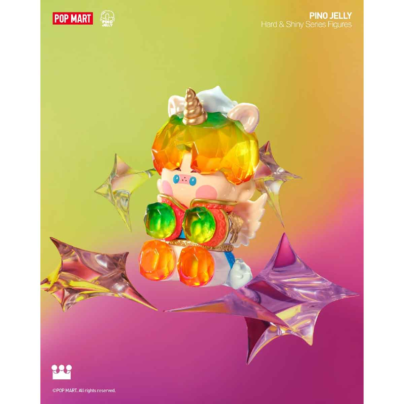 Pop Mart - Mô Hình Pino Jelly Hard & Shiny Series Figures (Giao mẫu ngẫu nhiên)