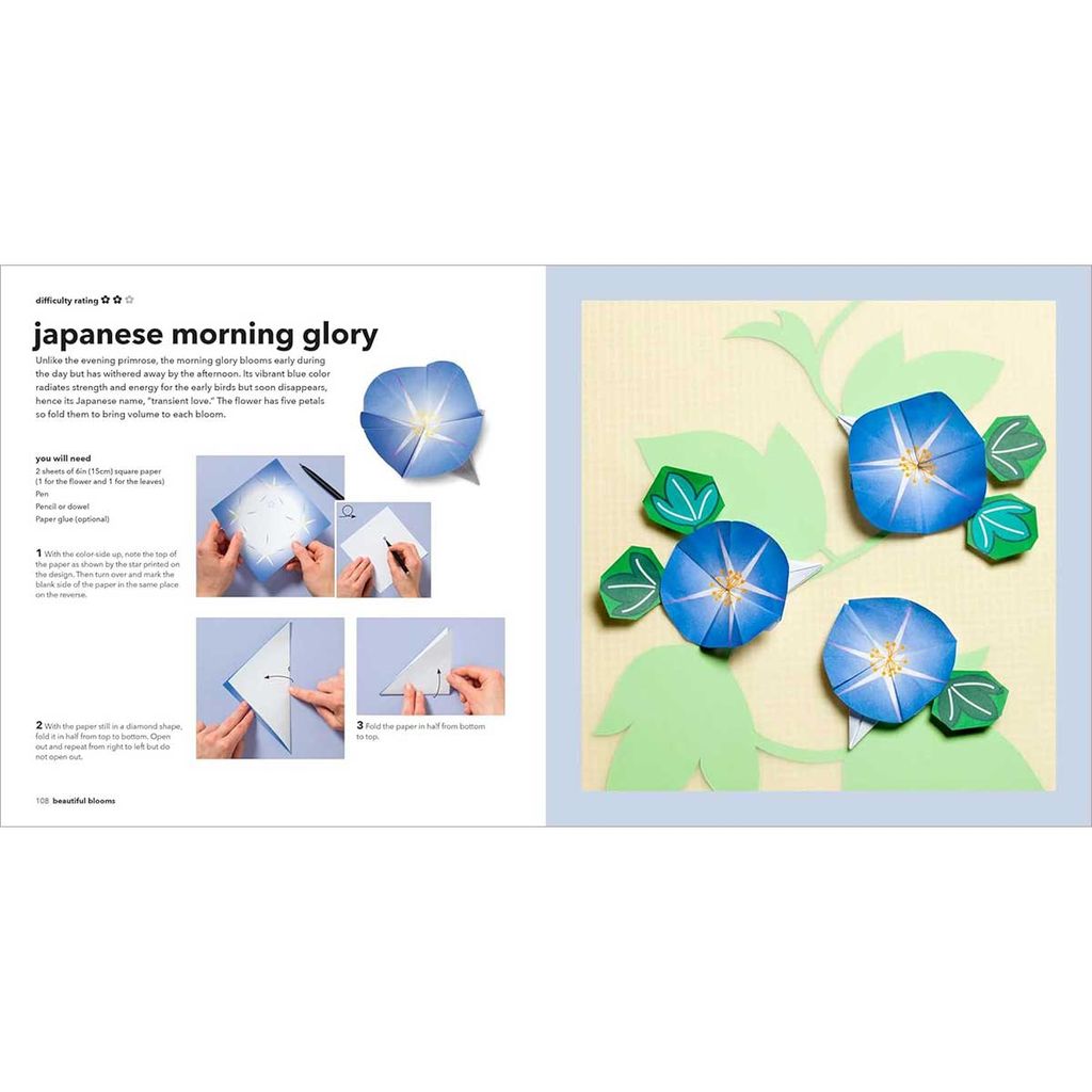 Origami Garden: 35 Butterflies, Birds, Flowers, And More To Fold In An Instant