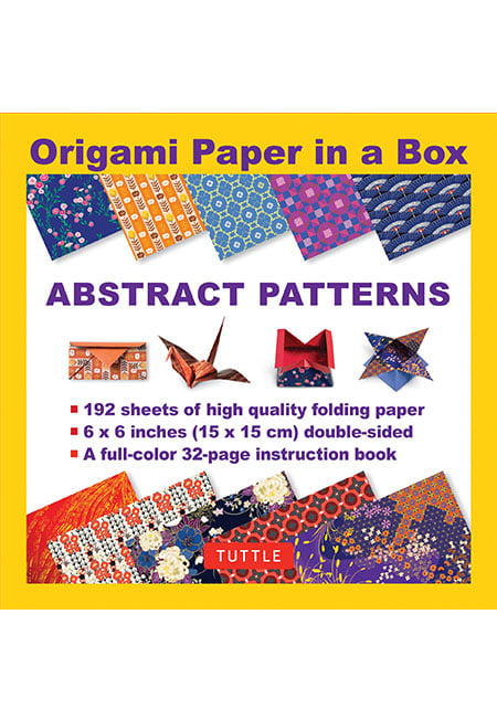 Origami Paper in a Box - Abstract Patterns: 192 Sheets of 6 x 6