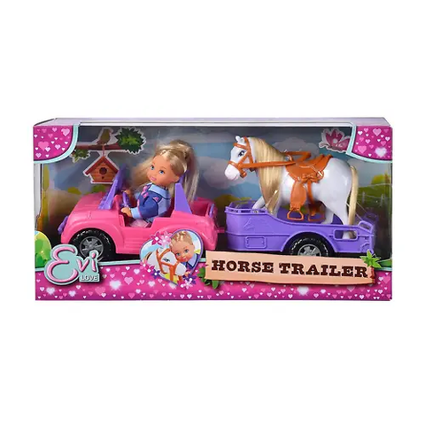 EVI Búp Bê LOVE Evi Horse Trailerb 105737460