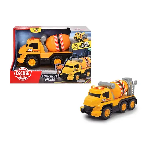 Dickie Toys Xe Bồn Trộn Bê Tông Concrete 203302024-SB 344