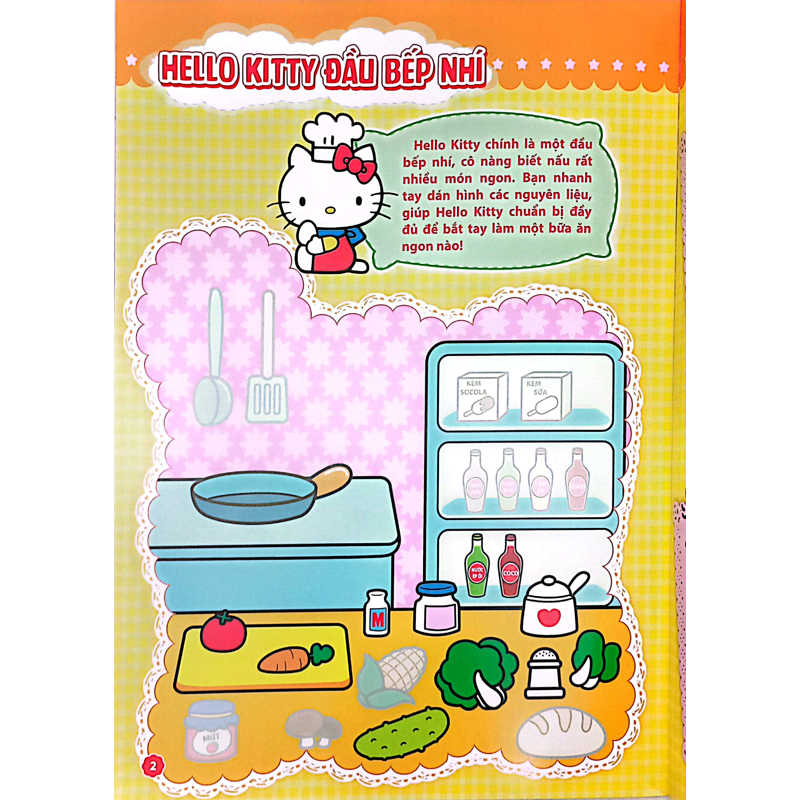 Hello Kitty Một Ngày Hạnh Phúc - Bóc Dán Nhanh Tay Nhận Ngay Kiến Thức