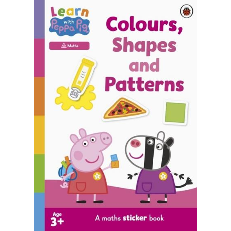Learn With Peppa: Colours, Shapes and Patterns Sticker Activity Book