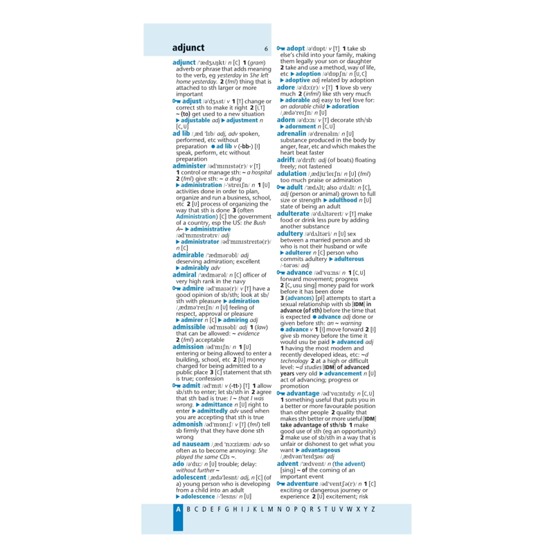 Oxford Learners Pocket Dictionary