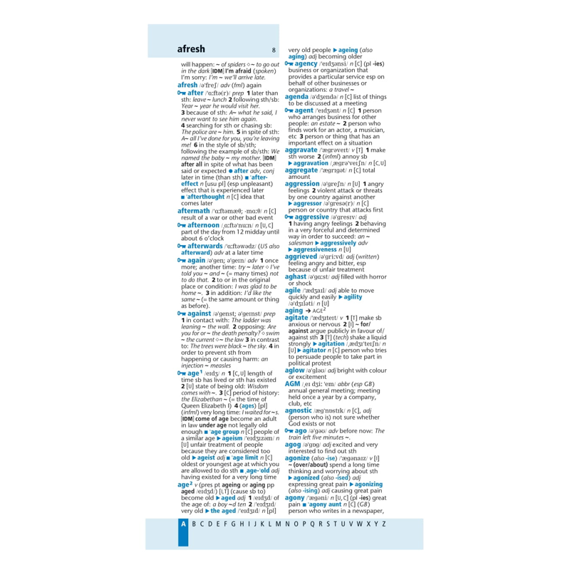 Oxford Learners Pocket Dictionary