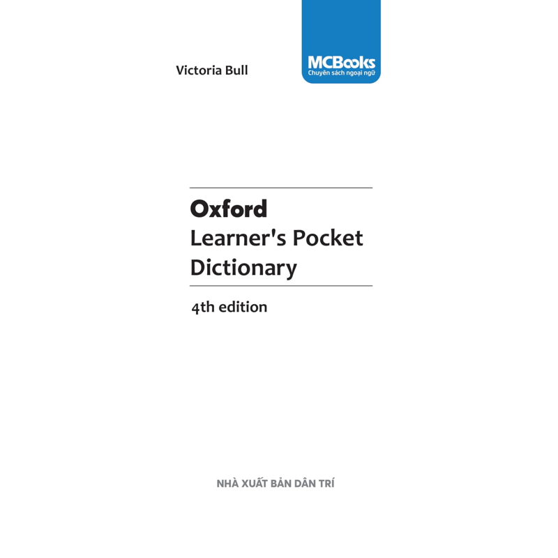 Oxford Learners Pocket Dictionary