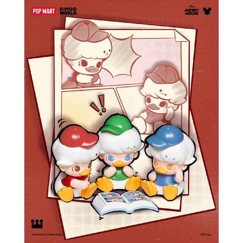 Pop Mart - Mô Hình Dimoo World × Disney Series Figures (Giao mẫu ngẫu nhiên)