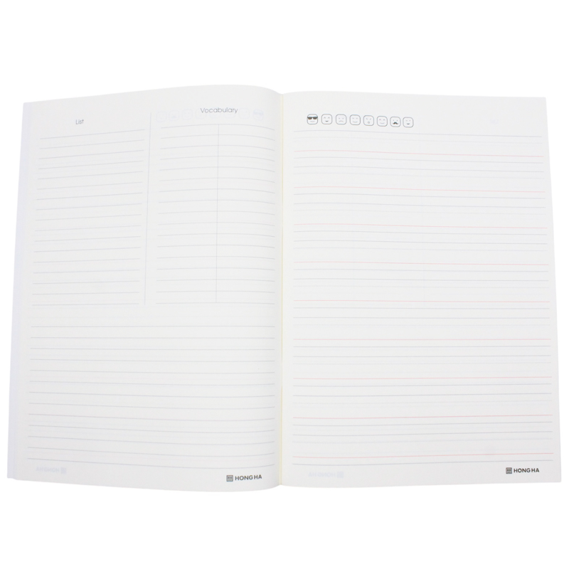Hồng Hà - Vở Học Ngoại Ngữ Study Languge B5 120Tr 70Gsm KNNN-1465 (Giao mẫu ngẫu nhiên)