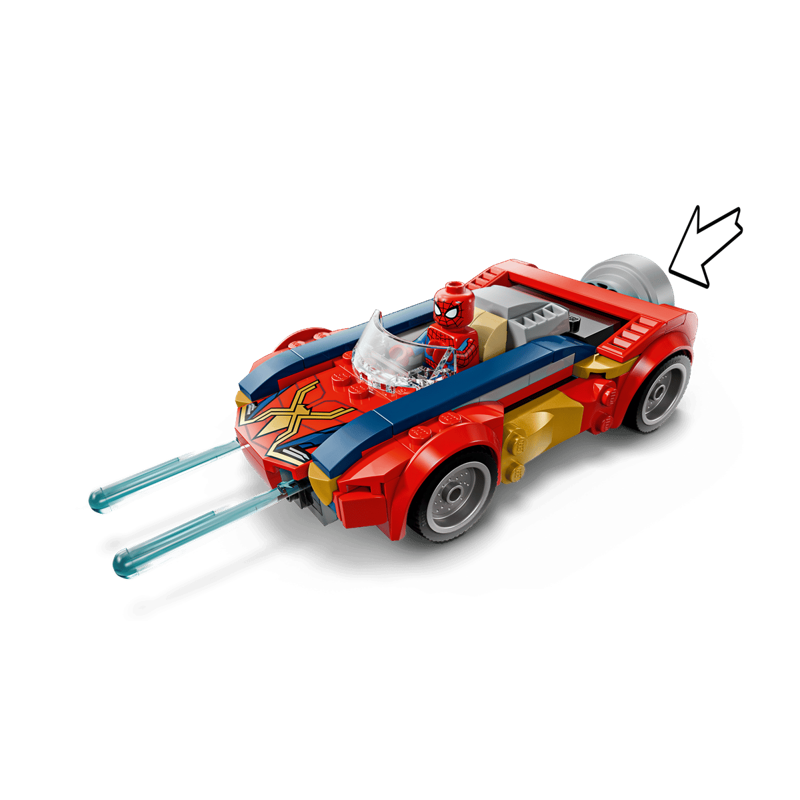 Lego Superheroes Lắp Ráp Xe Spider-Man Và Wolverine Bị Venom Hóa 76336