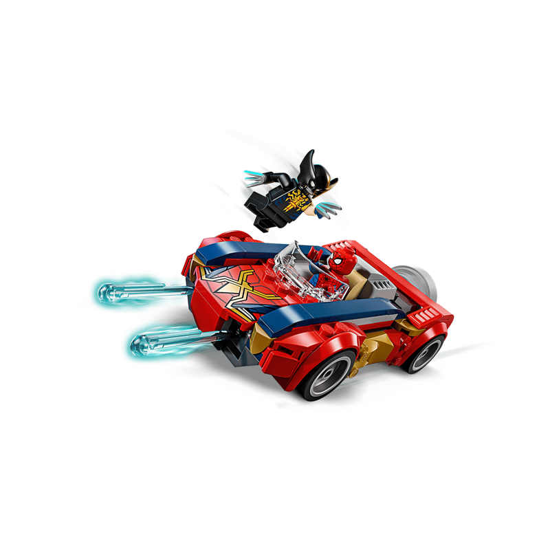 Lego Superheroes Lắp Ráp Xe Spider-Man Và Wolverine Bị Venom Hóa 76336
