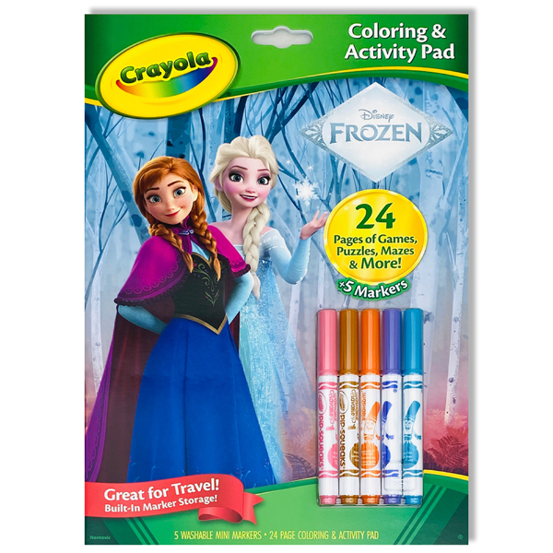Crayola - Tập Tô Màu Crayola 24 Trang Disney Frozen 047071