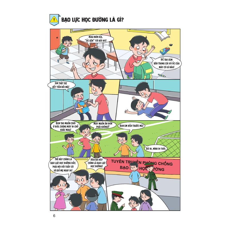 60 Bài Học Giúp Trẻ Tự Bảo Vệ Bản Thân - Phòng Chống Bạo Lực Học Đường Và Lừa Đảo Trực Tuyến