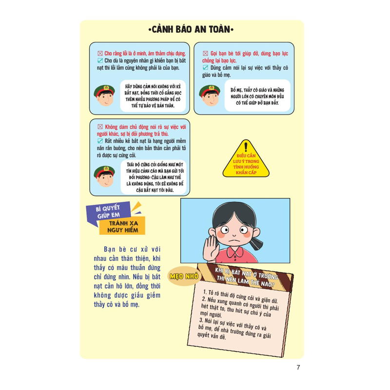 60 Bài Học Giúp Trẻ Tự Bảo Vệ Bản Thân - Phòng Chống Bạo Lực Học Đường Và Lừa Đảo Trực Tuyến
