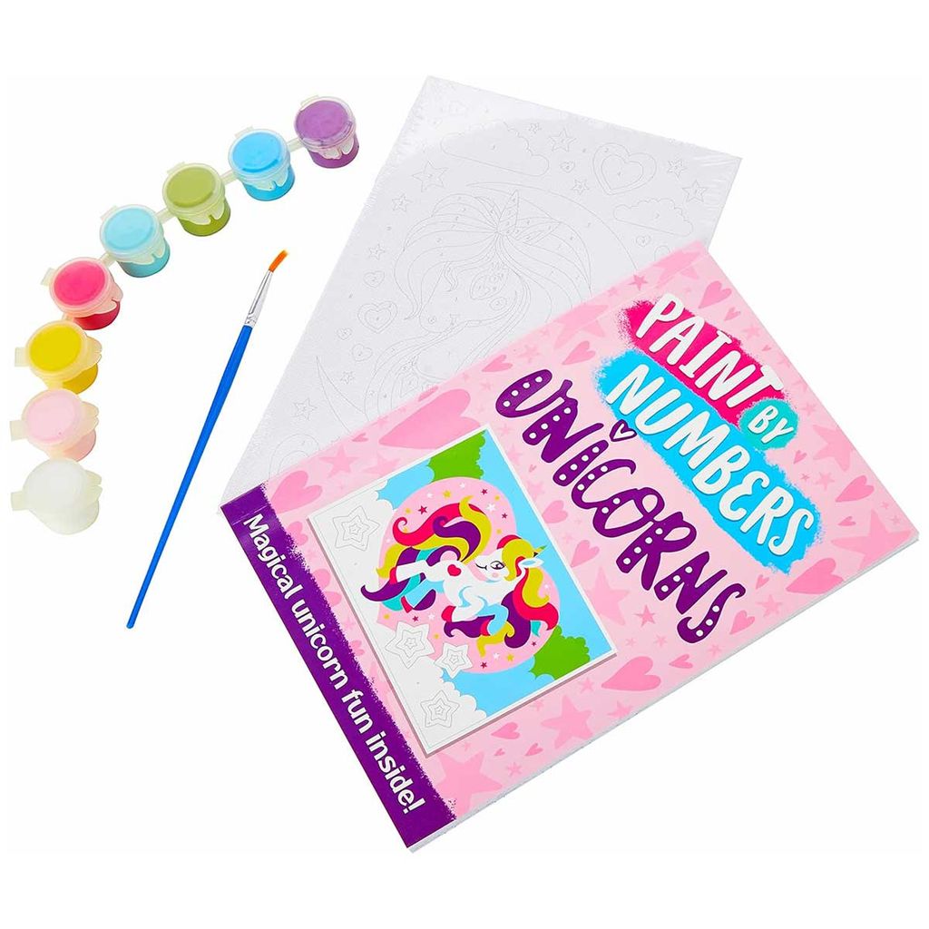Paint by Numbers Unicorns