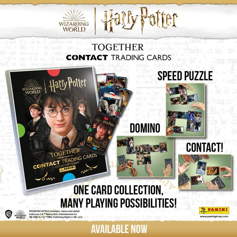 Panini Gói Thẻ Hình Harry Potter Contact (Giao Mẫu Ngẫu Nhiên)