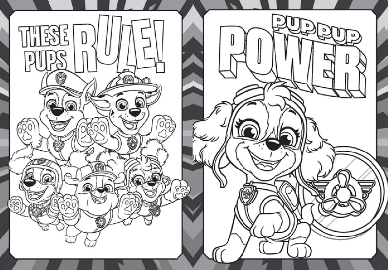 Paw Patrol - 32Pp Colouring Book - To The Rescue!