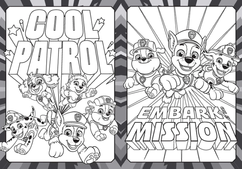 Paw Patrol - 32Pp Colouring Book - To The Rescue!