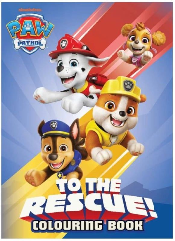 Paw Patrol - 32Pp Colouring Book - To The Rescue!
