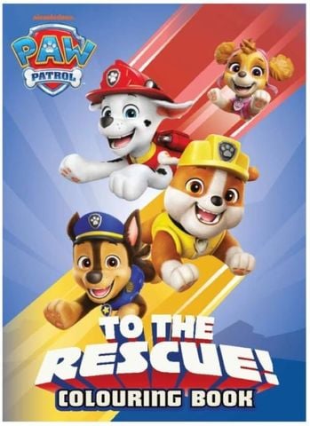 Paw Patrol - 32Pp Colouring Book - To The Rescue!