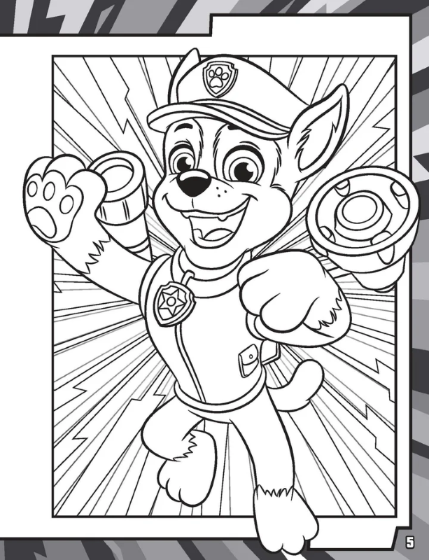 Paw Patrol - Mega Colouring Book - To The Rescue!