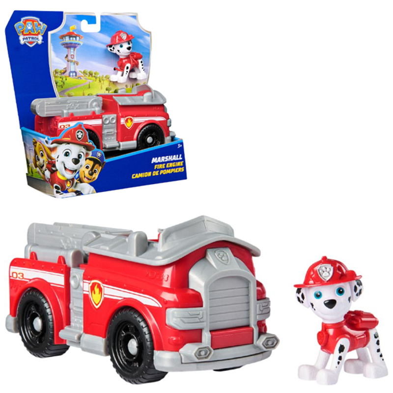 Paw Patrol Xe Cứu Hộ Cơ Bản Marshall V25 6071209