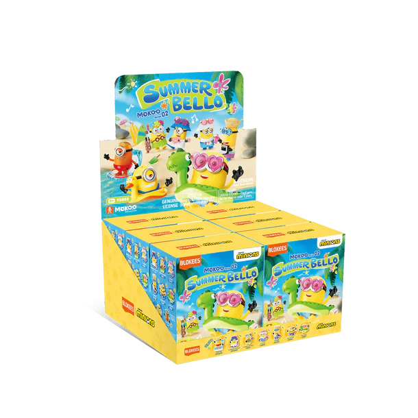 Blokees Mô Hình Trang Trí Minions  Mokoo 02 Summer Bello  ED10