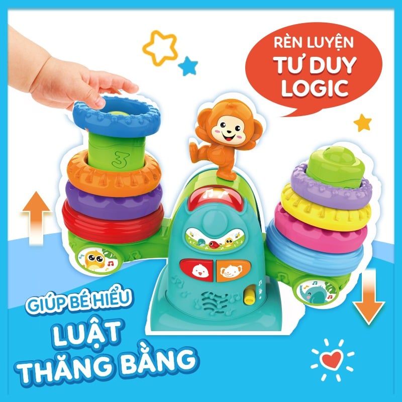Peek A Boo Bộ Thăng Bằng Rừng Xanh 9929