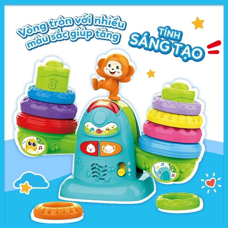 Peek A Boo Bộ Thăng Bằng Rừng Xanh 9929