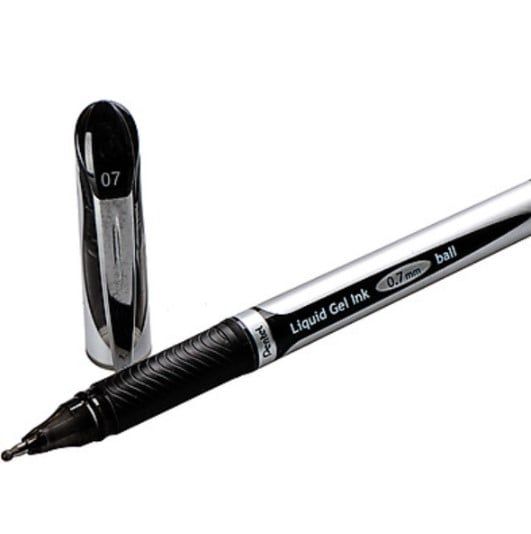 Pentel Bút Bi Nước Ký Nét BL57  Đen