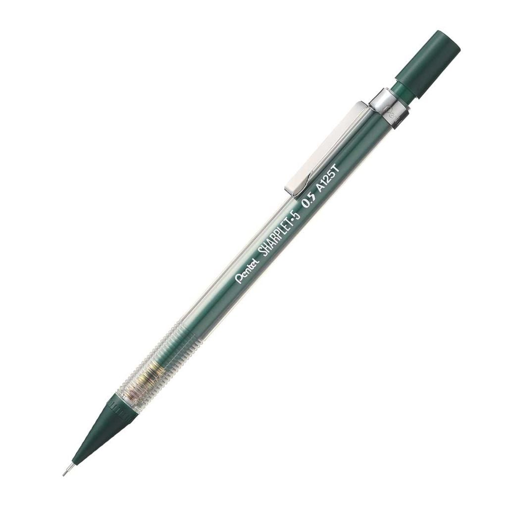 Pentel Bút Chì Kim Kỹ Thuật Thân Nhựa Trong 0.5mm A125T