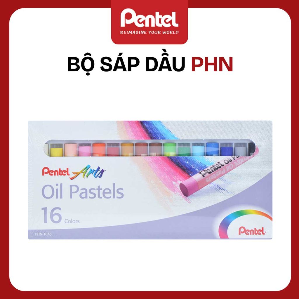 Pentel Hộp Phấn Dầu Oil Pastel PHN