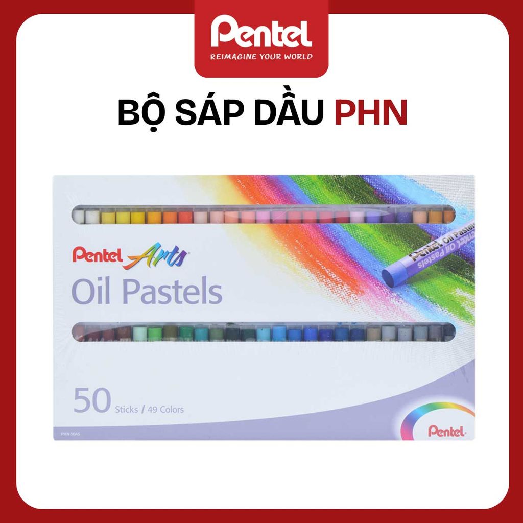 Pentel Hộp Phấn Dầu Oil Pastel PHN