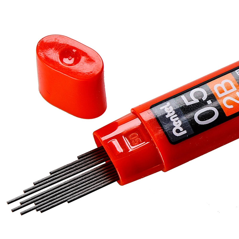 Pentel - Ruột Chì Ainstein 0.5mm 2B C275S-2BX (12 Ruột/Típ)