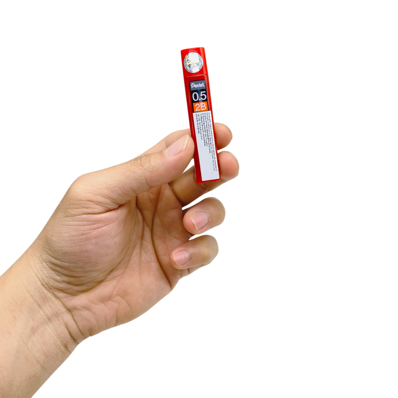 Pentel - Ruột Chì Ainstein 0.5mm 2B C275S-2BX (12 Ruột/Típ)