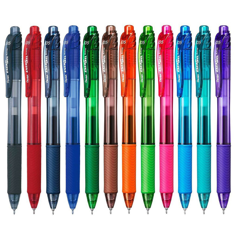 Pentel - Viết Mực Nước Nét 0.5mm - Xanh Ngọc