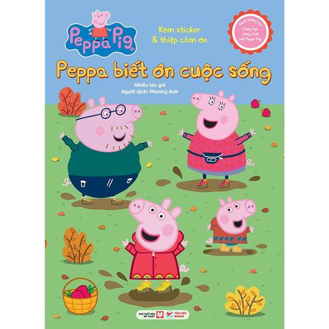 Sách Tương Tác Peppa Pig - Peppa Biết Ơn Cuộc Sống