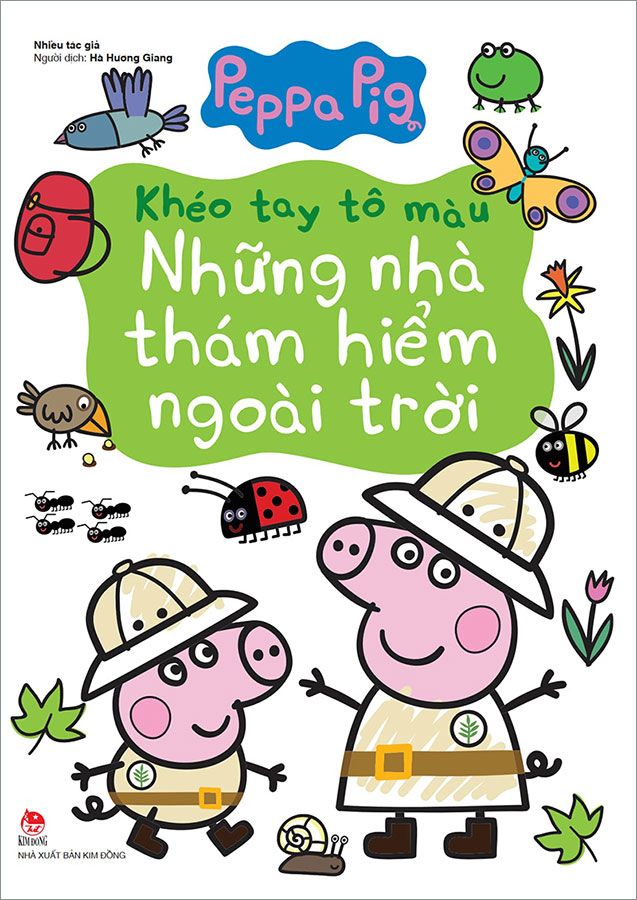 Peppa Pig Khéo Tay Tô Màu - Những Nhà Thám Hiểm Ngoài Trời