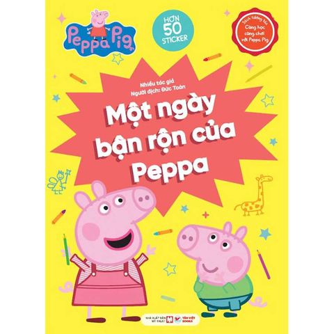 Sách Tương Tác Peppa Pig - Một Ngày Bận Rộn Của Peppa