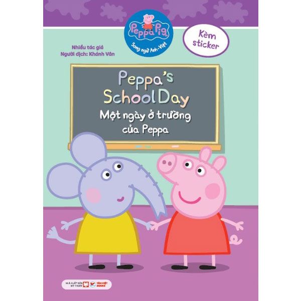 Peppa Pig Song Ngữ Anh-Việt - Một Ngày Ở Trường Của Peppa