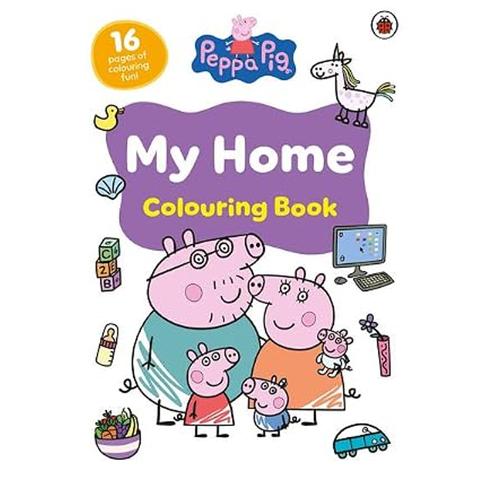 Peppa Pig: My Home Colouring Book