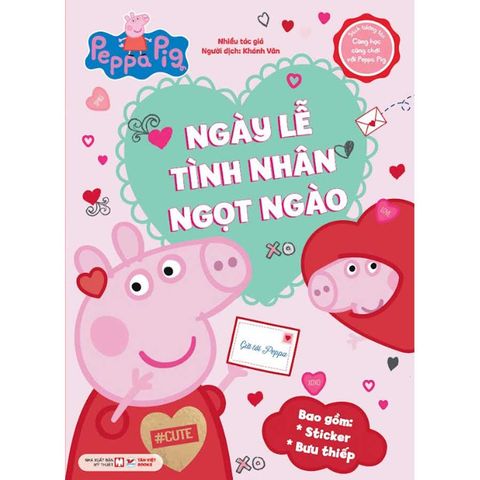 Sách Tương Tác Peppa Pig - Ngày Lễ Tình Nhân Ngọt Ngào